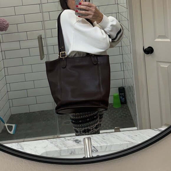 Vintage COACH Legacy Large Shopper in Pristine Condition - Picture 5 of 17